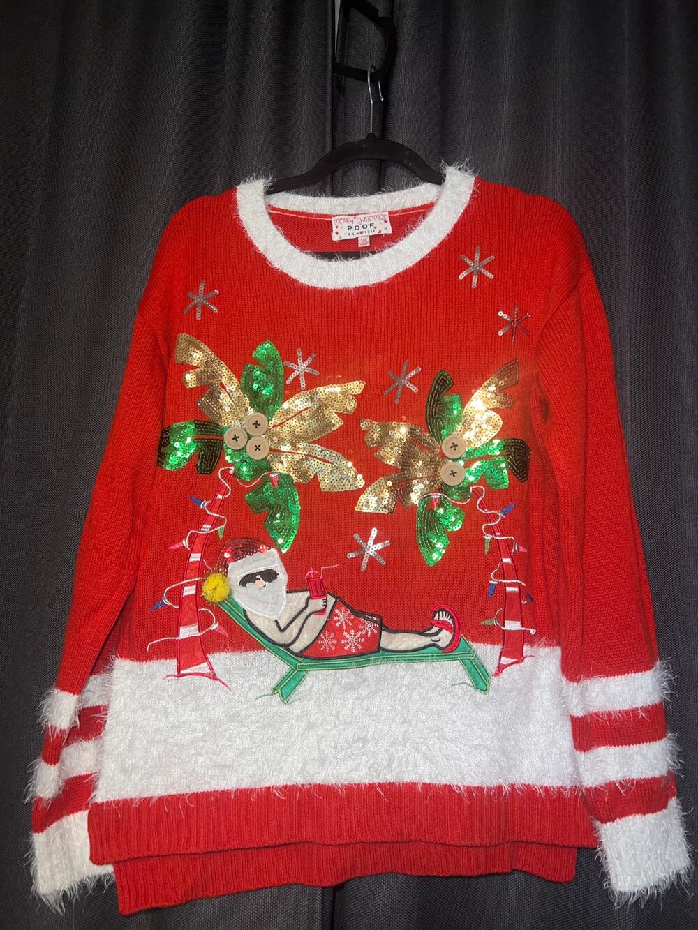 Ugly Christmas Sweater Xmas Size Medium